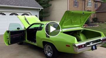 1974 Plymouth Roadrunner - Real Deal with a 440/6 Pack