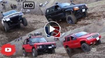 Extreme 4X4 Challenge (Range Rover VS Jeep VS Toyota)