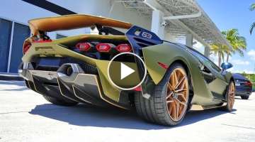Bugatti DIVO, Lamborghini SIAN, Centenario, SVJ, LaFerrari, Apollo IE, McLaren P1 - Compilation