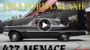 1963 Ford Galaxie With 427FE Ripping Through The Gears! -[HD] Bullet Motorsports
