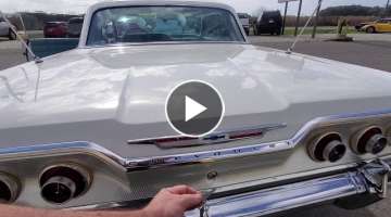 1963 Chevy Impala SS 409 numbers matching big block car