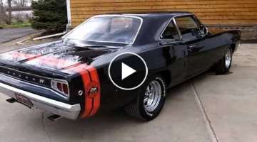 1968 Dodge Coronet SuperBee Custom 440 Burnout Race