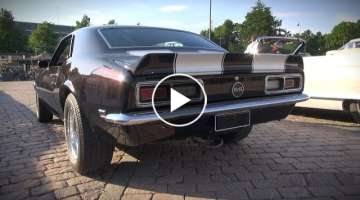 American V8 Muscle Cars - Sights and Sounds! VOL.1