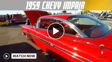 MUSCLE CAR MADNESS 2023 - THE MOST AWESOME 1959 CHEVY IMPALA!