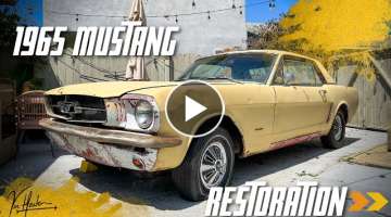 Restoring My Dream Car! A 1965 Ford Mustang | Part 1
