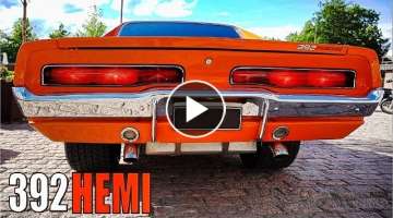 AMAZING American Muscle Cars & Thunderous Sounds!! | LOUD V8 STARTUPS