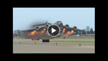 C-17 Pilot Make A Big Mistake During Take Off | X-Plane 11