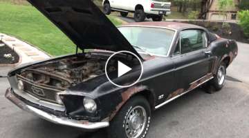 1968 Mustang Fastback S code 390 GT