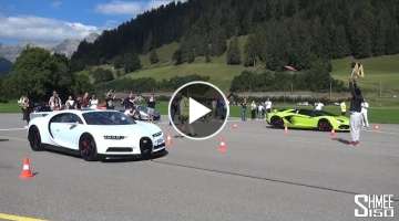 Drag Racing the WORLD'S MOST EXPENSIVE CARS! Bugatti vs Koenigsegg vs Pagani