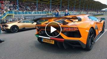 Lamborghini Aventador SVJ DRAG RACING vs Huracan Performante!