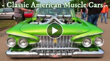 INCREDIBLE AMERICAN MUSCLE!!! - Chrysler - Plymouth - Dodge - MOPAR MUSCLE CAR SHOW. - 