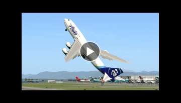 Giant Boeing 747 Vertical Takeoff | X-Plane 11