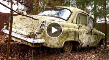 Rusty Abandoned Muscle Car full RESTORATION. Incredible Restoration from trash to Hot Car