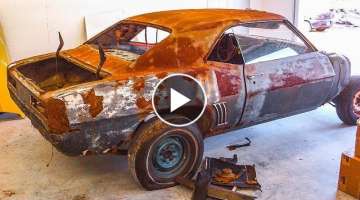 Rusty 1969 Chevrolet Camaro RS Z/28 Restoration Project