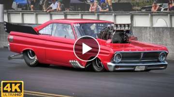 1hour of Ear-Shattering Drag Racing Action || 2024 National Drag Racing Series, R8 Event Coverage