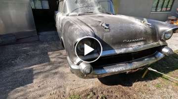 Forgotten 1957 Chevy - Will it Run and Drive After 30+ Years??