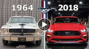 Ford Mustang Evolution: 1964 - 2018
