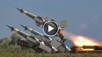 Rare close-up access: Air defence rocket launch exercise