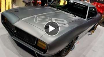 old Chevrolet Camaro 1969 AXIS, restoration and costum american Muscle Car
