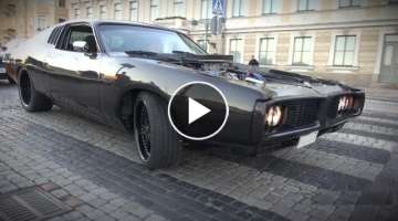 800 HP Dodge Charger 605 cid / 9.9 L - The most bad-ass American muscle car ever?!