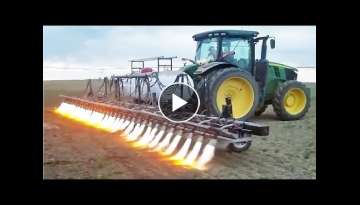 Amazing Modern Agriculture Machine Tractor in Action - Latest Technology Agriculture Farm Equipme...