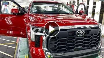 American Truck factory: 2022 Toyota Tundra production in US
