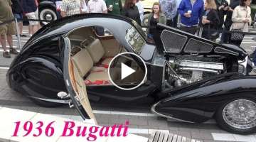 1936 Bugatti type 57SC Atlantic - Holy Grail of Sports Car - Do Not Miss this Video - 4k