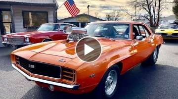 Test Drive 1969 Supercharged Chevy Camaro 