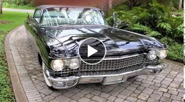 My 1960 Cadillac Eldorado Seville Engine Start Up. Read history behind the car below.