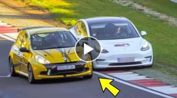 DANGEROUS Moments at the NÜRBURGRING! Aggressive Drivers, Collisions & Unsafe Driving Nordschle...