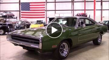 1970 Dodge Charger Green