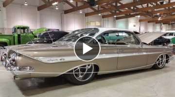 1961 Custom Chevrolet Impala at the 2017 Salem Roadster Show