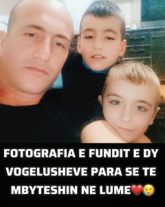 Lamtumirë engjëj! Dy vëllezërit e mitur që u mbytën në lumin Shkumbin, kjo fotografi është e fundit e shkrepur nga babai me dy të vegjlit e tij
