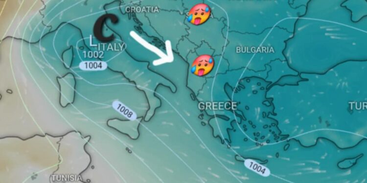 Lajm i mire! “Cikloni Gjenovian” sjellë freski dhe shpresë për reshje pas vapës së madhe!