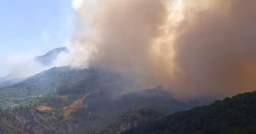 Pamje apokaliptike nga Gramshi, konfirmohet viktima e parë nga zjarret në vend