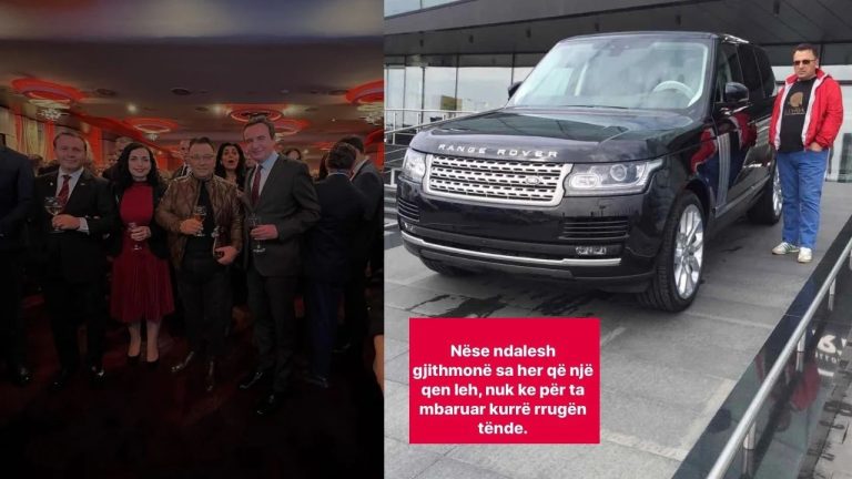 “Fajdexhiu” vr*sës! Mefail Shkodra reklamonte jetën luksoze në rrjetet sociale, foto krah politikanëve të lartë shqiptar