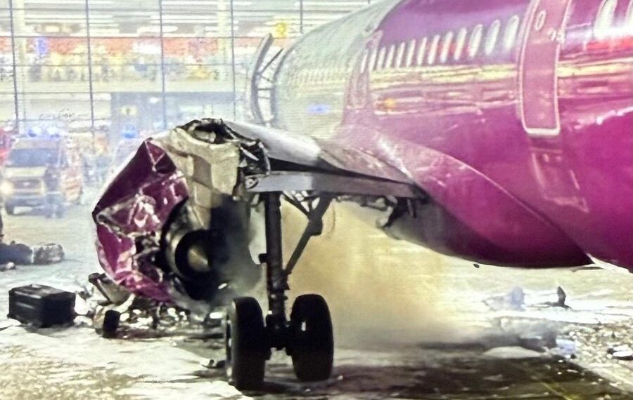 E tm*rrshme/ Merr flakë motori, digjet krahu i avionit në Rinas