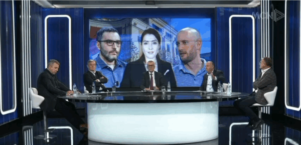 Sh*kohet studioja! Analisti shqiptar p*rdh gjatë emisionit LIVE (Video)