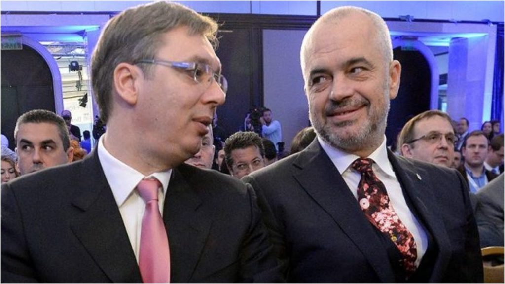 E quajti vëlla Vucicin, sdo ta besoni dot cfare ben Rama pas fitores se Shqiperise ne Serbi
