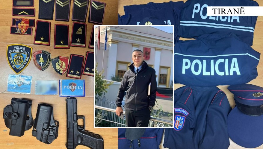 “E kisha fiksim policinë”- U kap i veshur me uniformën blu, ky është 20-vjeçari i arrestuar, ka punuar edhe si polic bashkiak! Tr*ndit me deklaraten
