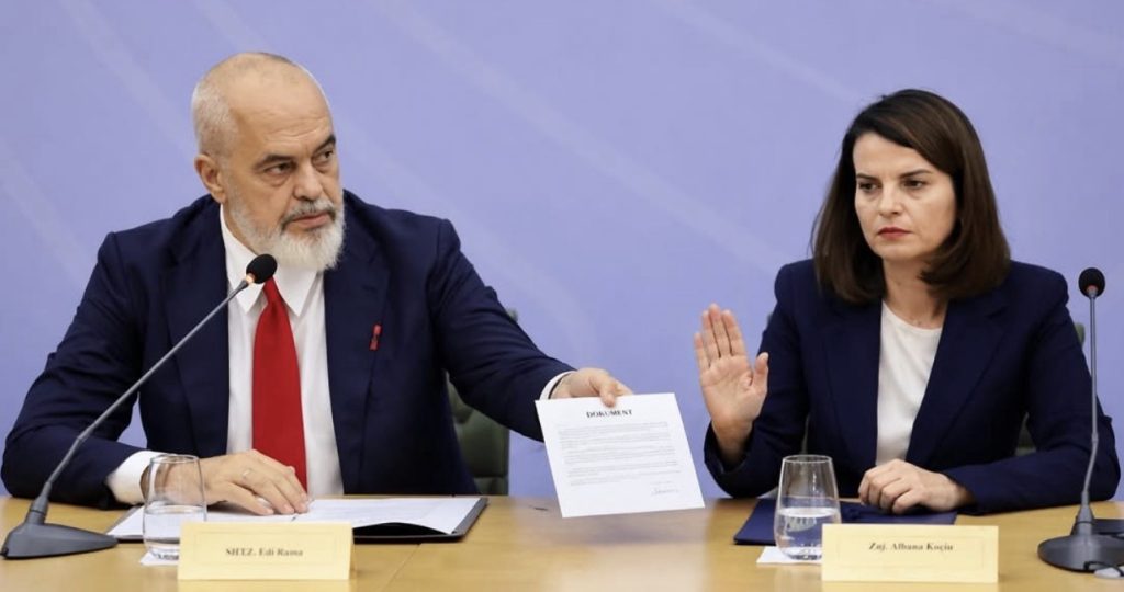Nuk firmos më dhe PIKË”! Ministrja perplaset fort me Ramen. Kryeministri ben gati shkarkimin? Cfare ndodhi ne prapaskene