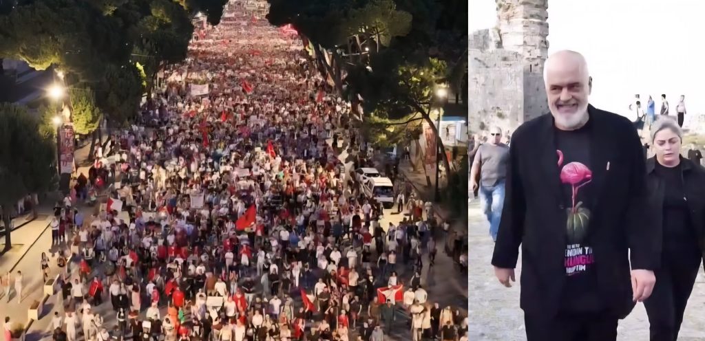Protestuesit mbushin Tiranēn/ Edi Rama u dërgon “selam” nga Shkodra, befason me detajin