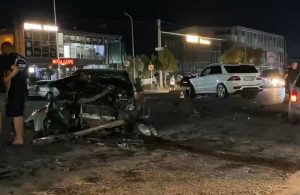 Aksident i rëndë në aksin Fushë Krujë–Tiranë, përplasen 3 automjete te kryqëzimi i Niklës!