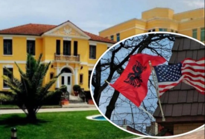 reagon për herë të parë Ambasada e SHBA-së