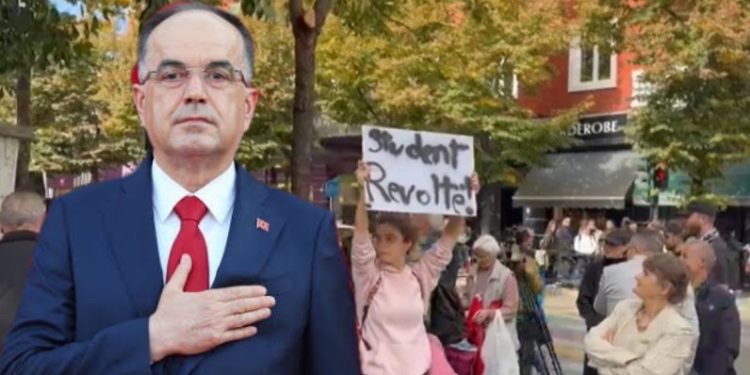 Protesta e studentëve po “shkund” Tiranën, Bajram Begaj bën gjestin e papritur